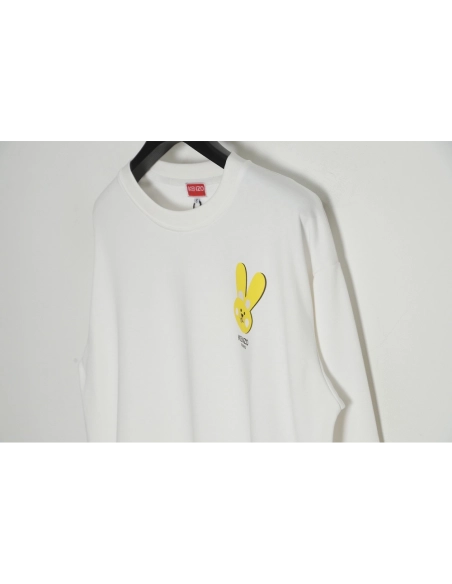 Kenzo Takada Kenzo 22SS Rabbit Print Crewneck Sweatshirt,Kenzo Sweatshirt,Sweatshirt,APPAREL