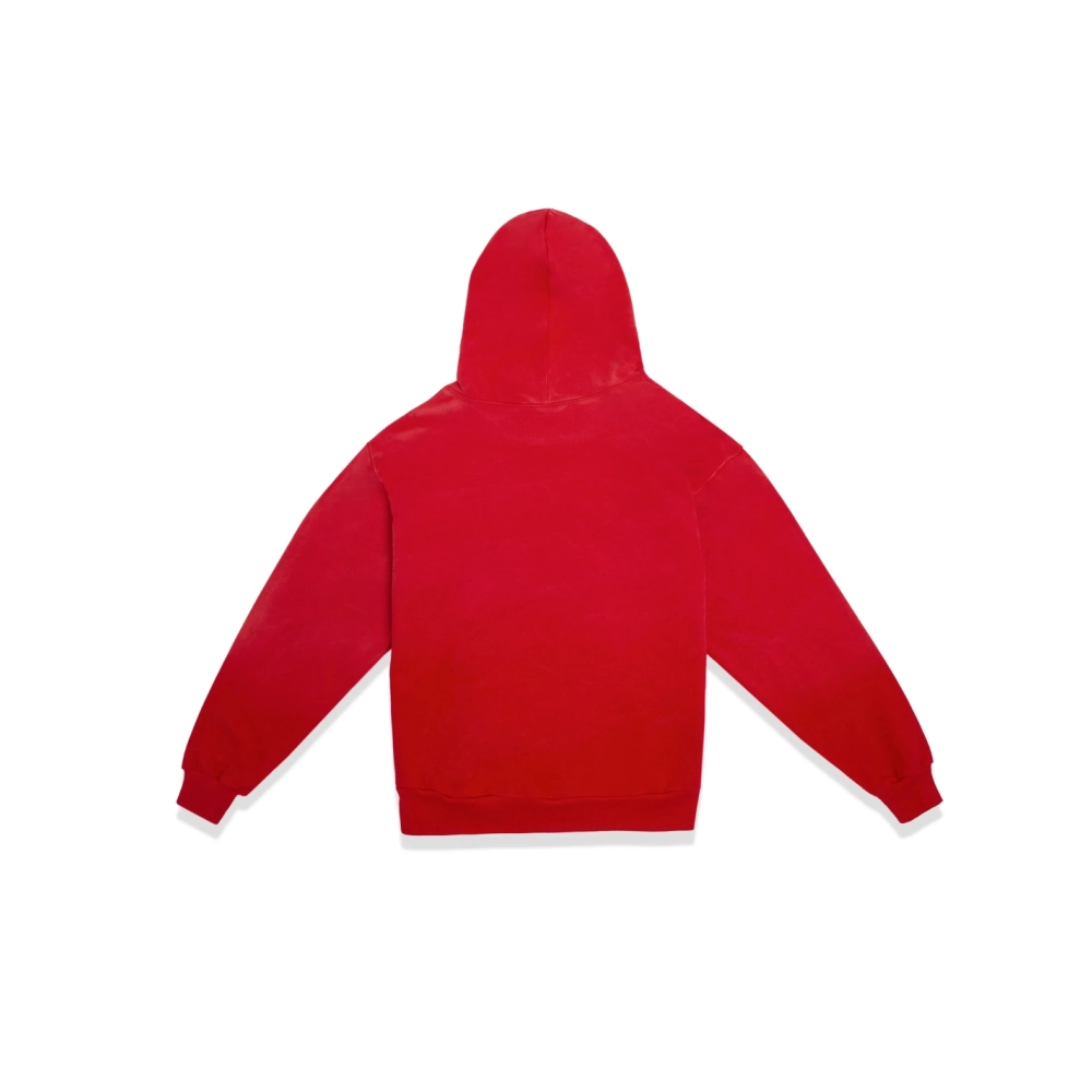 Sp5der OG Logo Hoodie Red,Sp5der Hoodie,HOODIE,Clothing