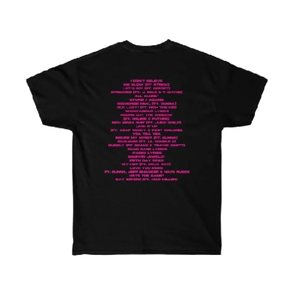 Pink Album Young Thug Black Sp5der T-shirt,Sp5der T-shirt,T-SHIRT,Clothing