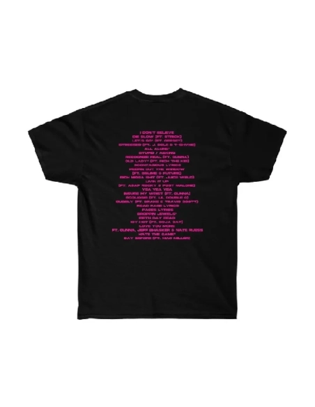 Pink Album Young Thug Black Sp5der T-shirt,Sp5der T-shirt,T-SHIRT,Clothing