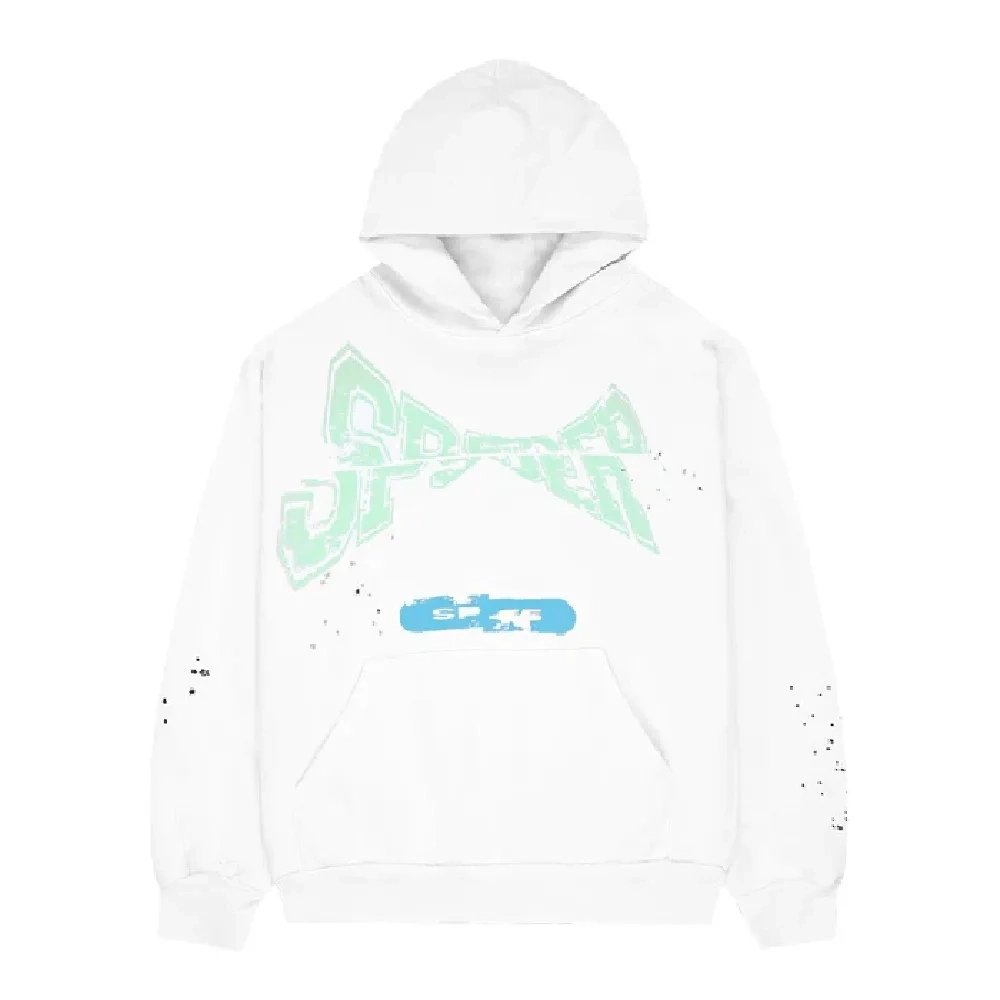 White Spider Hoodie,Sp5der Hoodie,HOODIE,Clothing