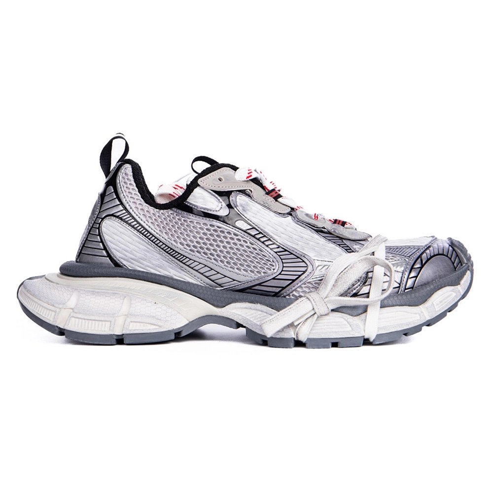 Balenciaga 3XL Sneaker WornOut Grey White 734734-W3XL5-1219,BALENCIAGA 3XL SNEAKER,BALENCIAGA