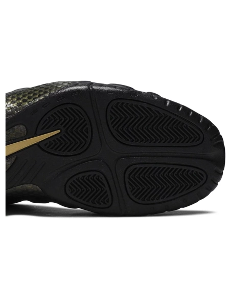 Air Foamposite Pro Black Metallic Gold 624041-009,NIKE AIR FOAMPOSITE,NIKE SHOES