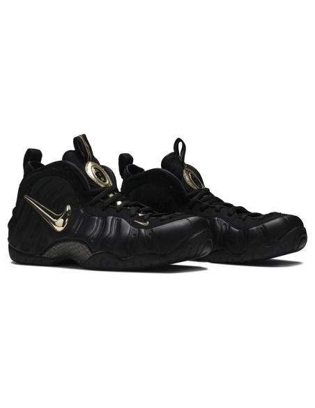 Air Foamposite Pro Black Metallic Gold 624041-009,NIKE AIR FOAMPOSITE,NIKE SHOES
