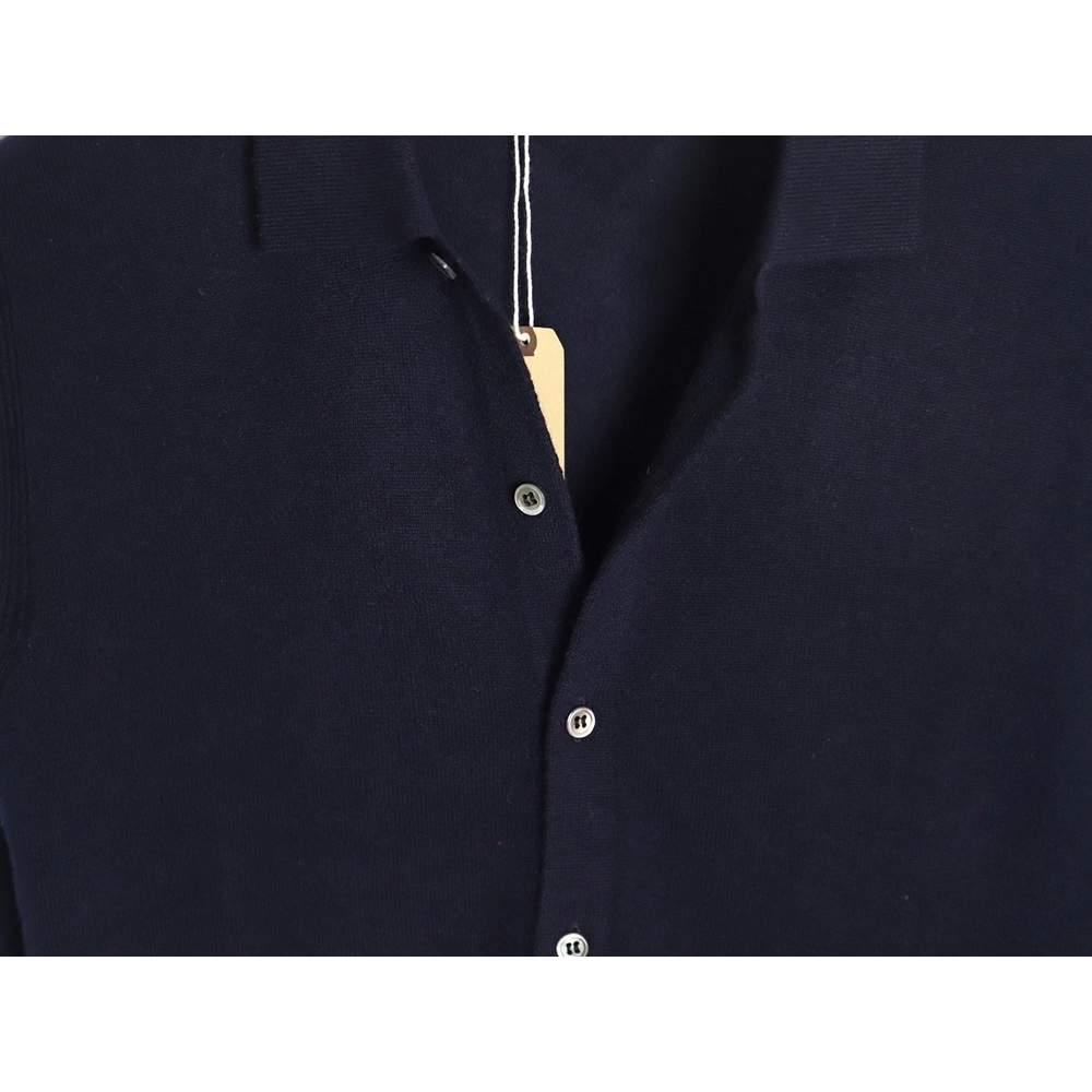 Thom Browne Four Bar Lapel Sweater Cardigan TSK1,Cheap Replica Reps Thom Browne