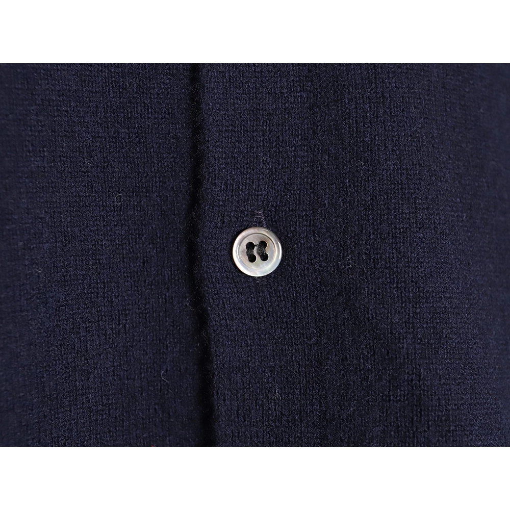 Thom Browne Four Bar Lapel Sweater Cardigan TSK1,Cheap Replica Reps Thom Browne