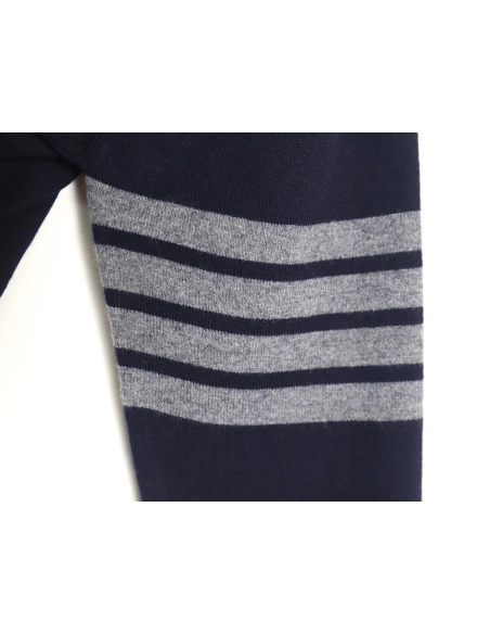 Thom Browne Four Bar Lapel Sweater Cardigan TSK1,Cheap Replica Reps Thom Browne