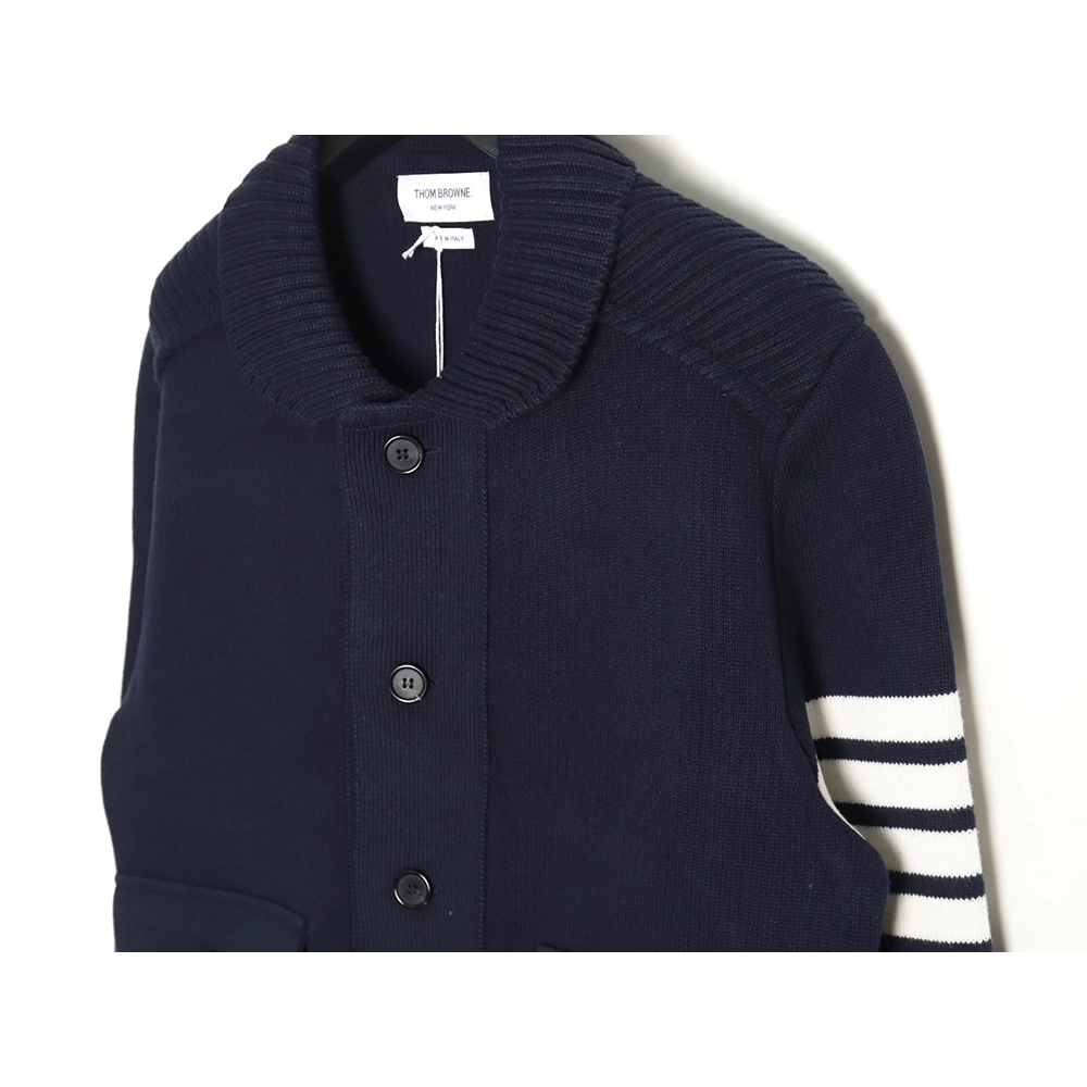 Thom Browne Cropped Wool Jacket TSK2,Cheap Replica Reps Thom Browne