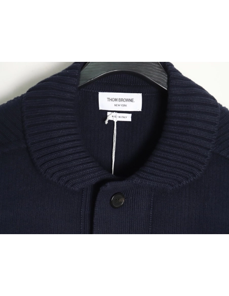 Thom Browne Cropped Wool Jacket TSK2,Cheap Replica Reps Thom Browne