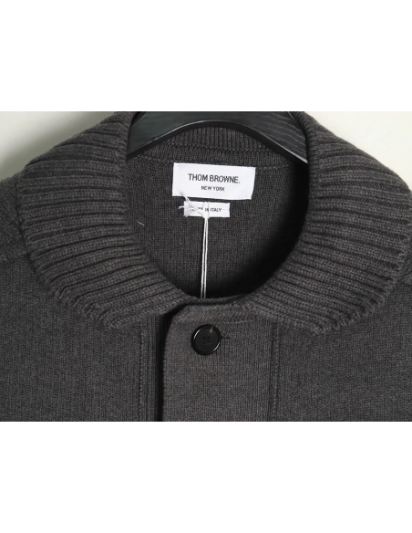Thom Browne Cropped Wool Jacket TSK1,Cheap Replica Reps Thom Browne