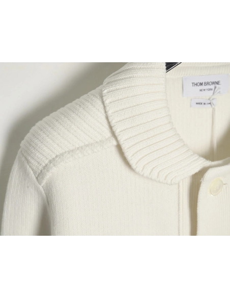 Thom Browne Cropped Wool Jacket,Cheap Replica Reps Thom Browne