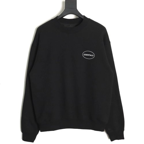 Fear of God Oval Lettering Crew Neck Sweatshirt TSK1,Cheap Replica Reps Fear of God