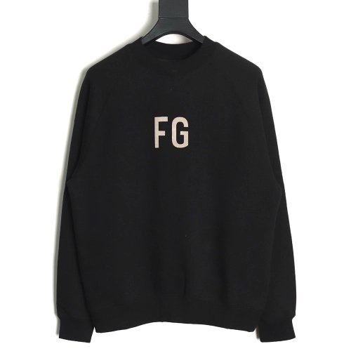 Fear of God FG Lettering Crewneck Sweatshirt TSK2,Cheap Replica Reps Fear of God