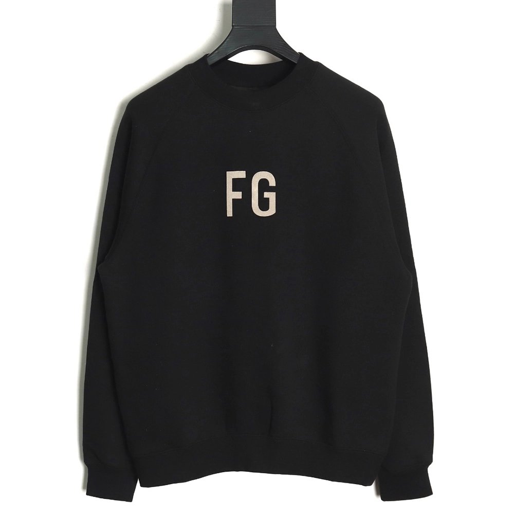 Fear of God FG Lettering Crewneck Sweatshirt TSK2,Cheap Replica Reps Fear of God