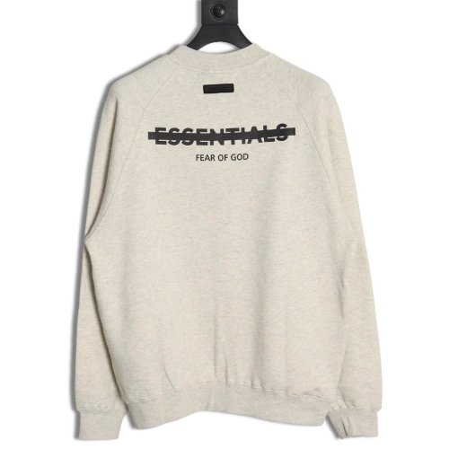 Fear of God Seal Lettering Crew Neck Sweatshirt,Cheap Replica Reps Fear of God