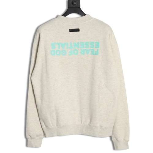 Fear of God Inverted Letters Crew Neck Sweatshirt,Cheap Replica Reps Fear of God