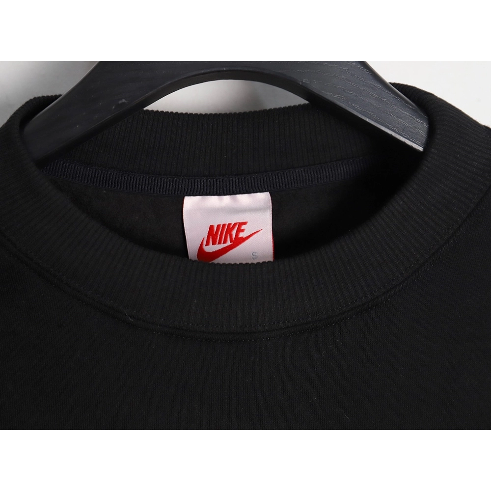 Nike Stussy embroidered logo fleece sweatshirt TSK1,Cheap Replica Reps Nike
