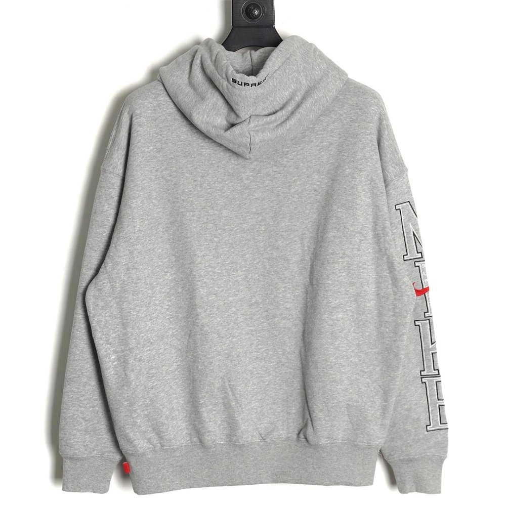 Nike x Supreme Joint Arm Embroidered Hoodie,Cheap Replica Reps Nike