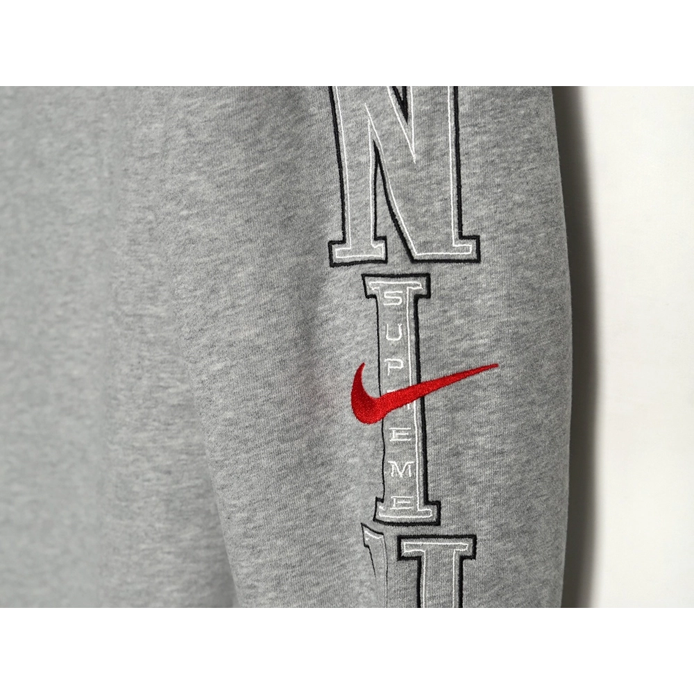 Nike x Supreme Joint Arm Embroidered Hoodie,Cheap Replica Reps Nike