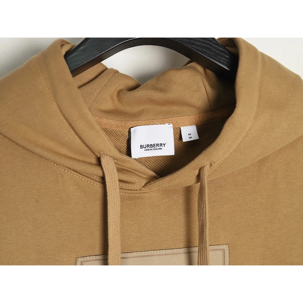 Burberry chest label hooded sweatshirt,Cheap Replica Reps Burberry