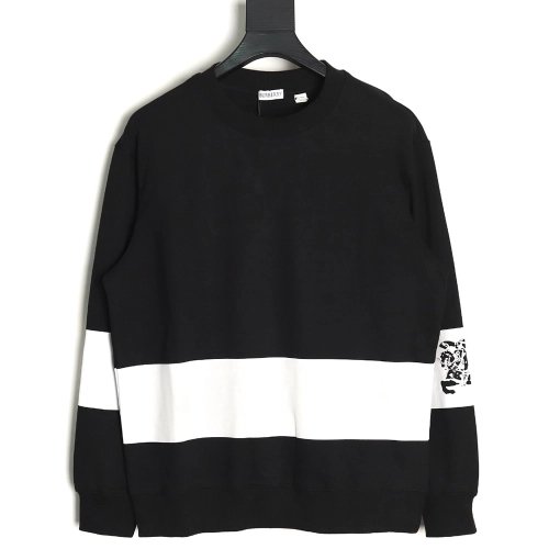 Burberry arm war horse print sweatshirt TSK1,Cheap Replica Reps Burberry