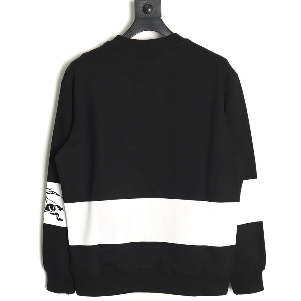 Burberry arm war horse print sweatshirt TSK1,Cheap Replica Reps Burberry