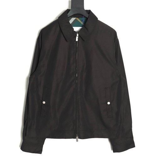 Burberry Check Lined Jacket TSK1,Cheap Replica Reps Burberry