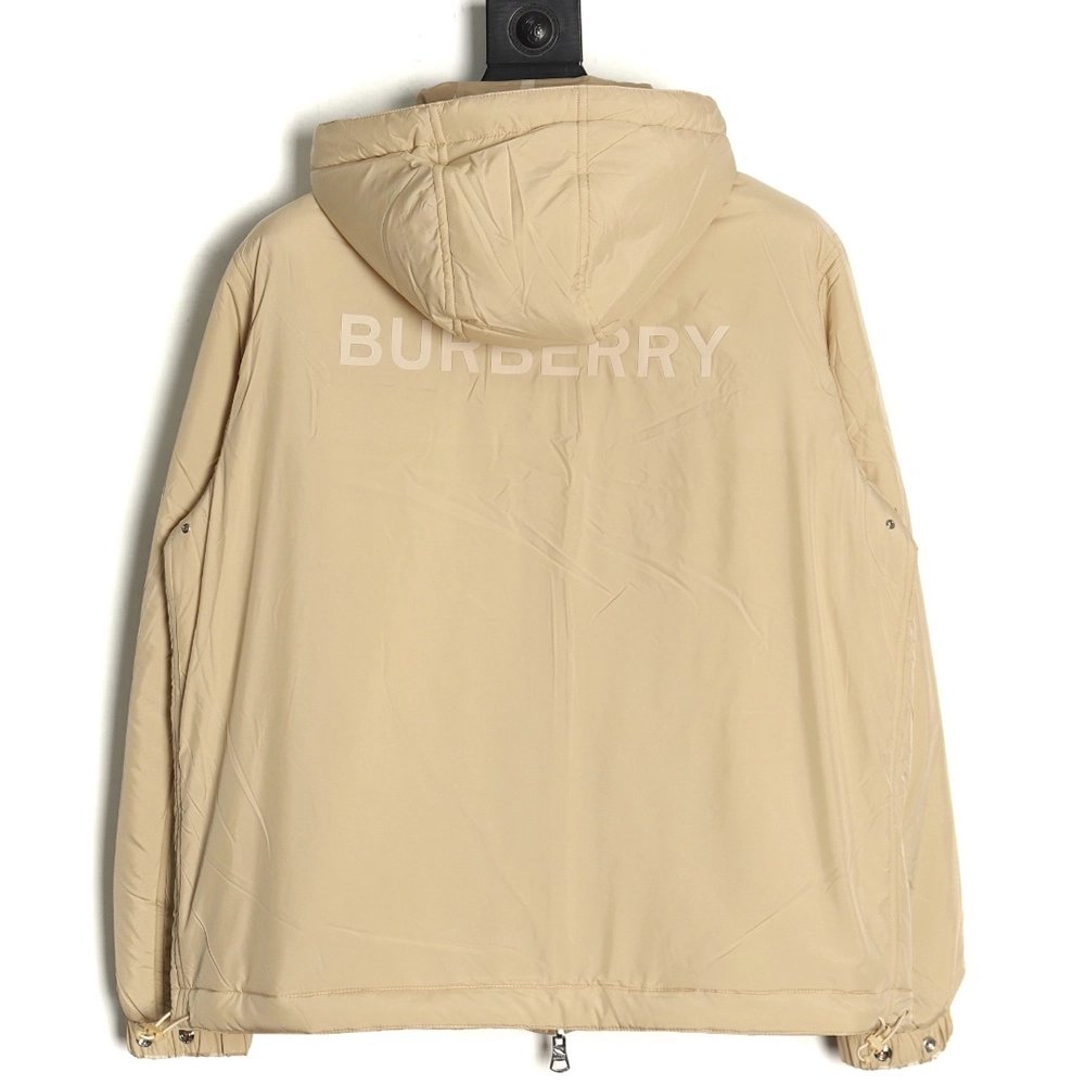 Burberry Check reversible quilted jacket,Cheap Replica Reps Burberry