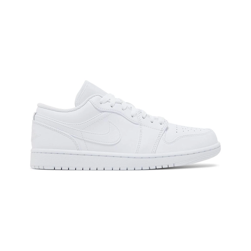 AIR JORDAN 1 LOW TRIPLE WHITE 553558 136,AIR JORDAN 1 LOW,Air Jordan
