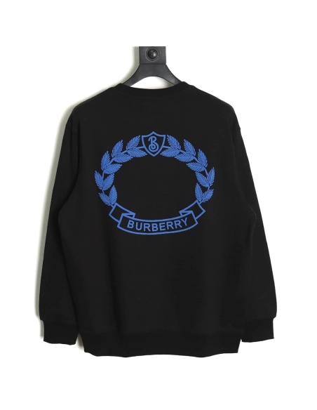 Burberry Oak Leaf Embroidered Horse Crewneck Sweatshirt TSK1 SXL,Cheap Replica Reps Burberry