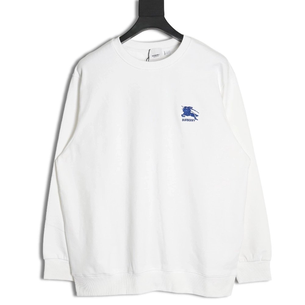 Burberry Oak Leaf Embroidered Horse Crewneck Sweatshirt SXL,Cheap Replica Reps Burberry