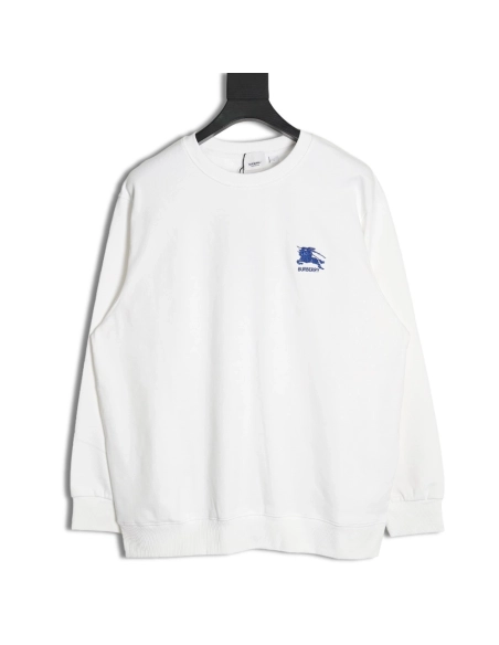 Burberry Oak Leaf Embroidered Horse Crewneck Sweatshirt SXL,Cheap Replica Reps Burberry