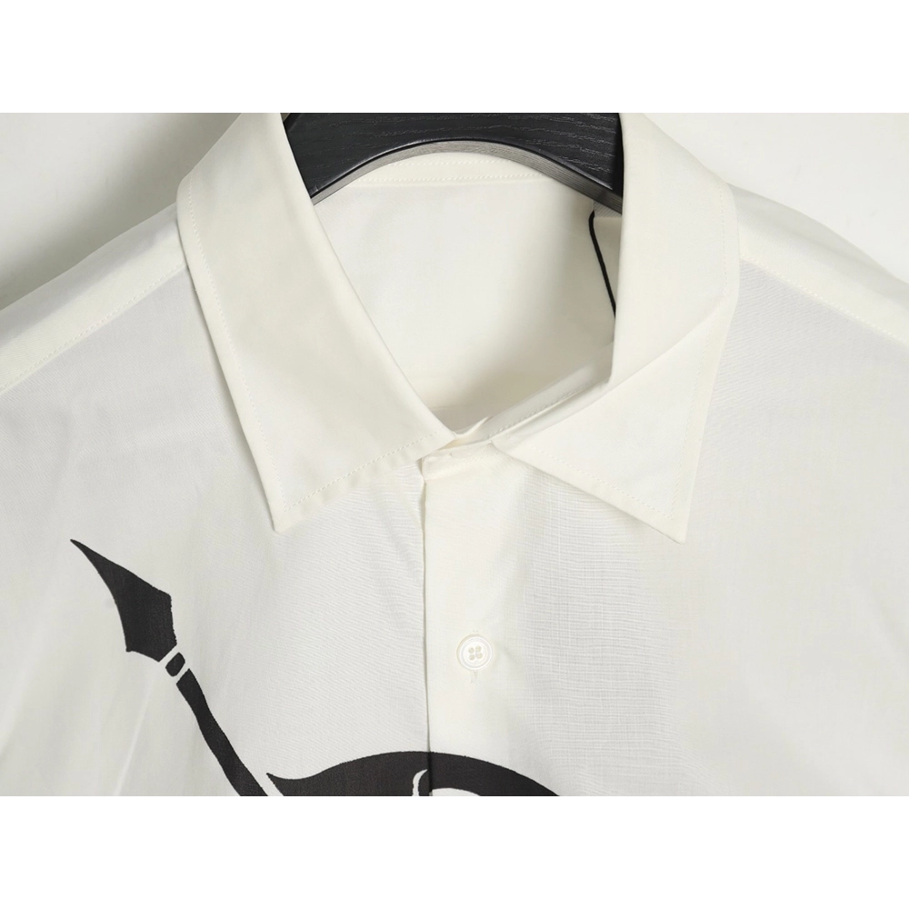 Burberry War Horse long sleeve printed shirt TSK1 SXL,Cheap Replica Reps Burberry