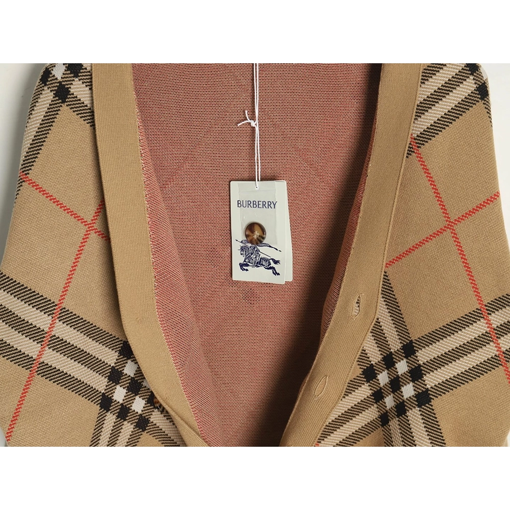 Burberry Twill Knit Cardigan Sweater,Cheap Replica Reps Burberry