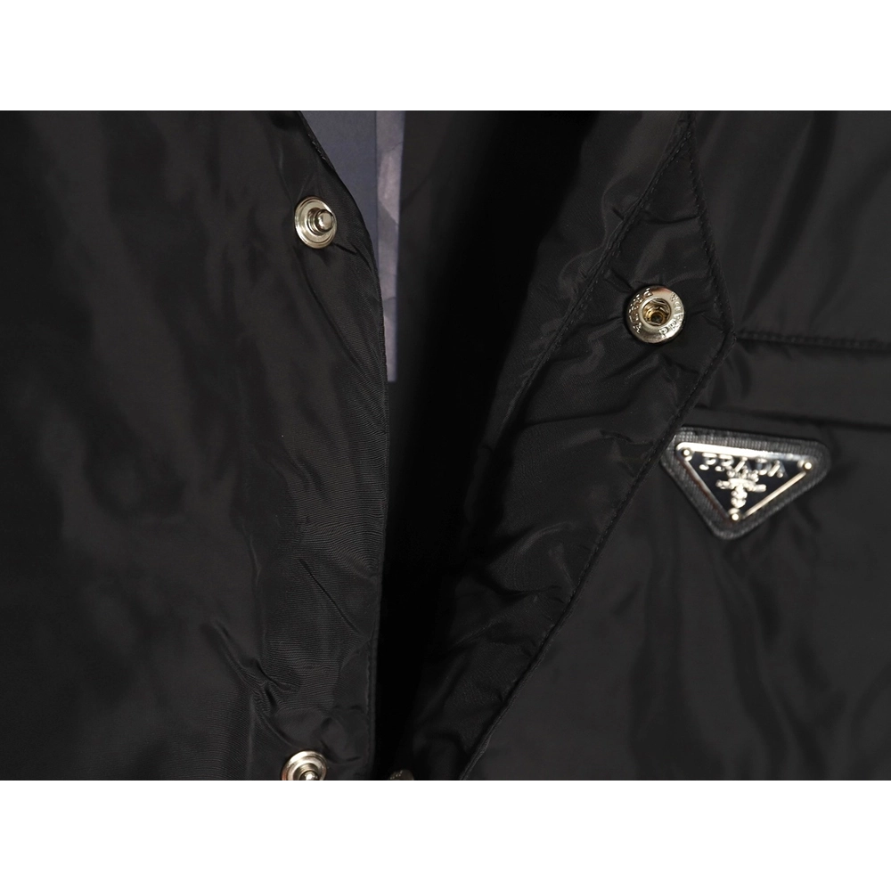 Prada Recycled Nylon Lightweight Padded Vest TSK1,Cheap Replica Reps Prada