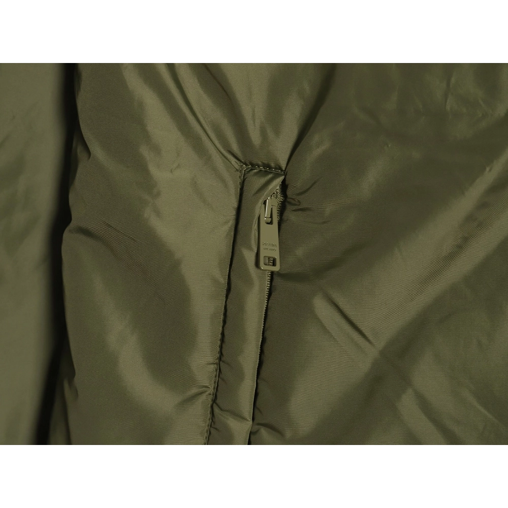 Prada Recycled Nylon Lightweight Puffer Jacket,Cheap Replica Reps Prada