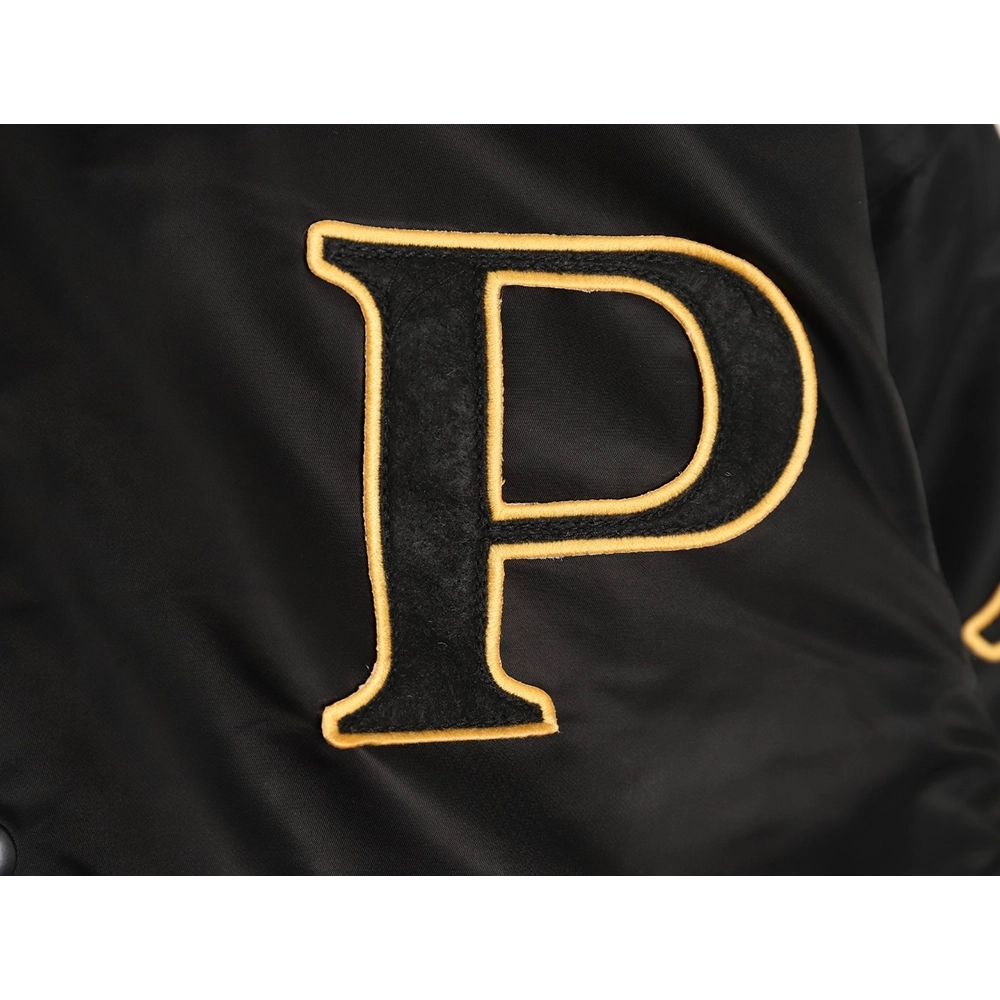 Prada baseball jacket with P patch on chest TSK1,Cheap Replica Reps Prada