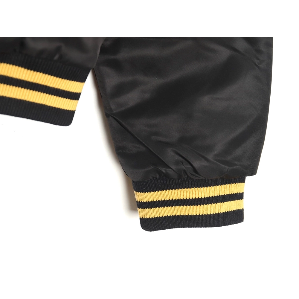 Prada baseball jacket with P patch on chest TSK1,Cheap Replica Reps Prada