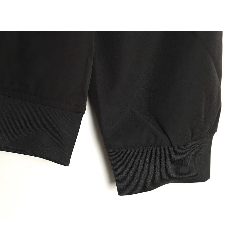 Prada back rhinestone logo zipup jacket,Cheap Replica Reps Prada