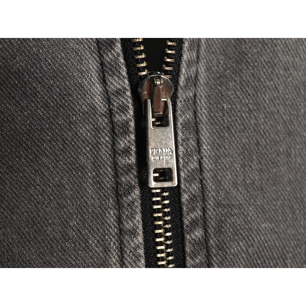 Prada Denim ZipUp Jacket,Cheap Replica Reps Prada