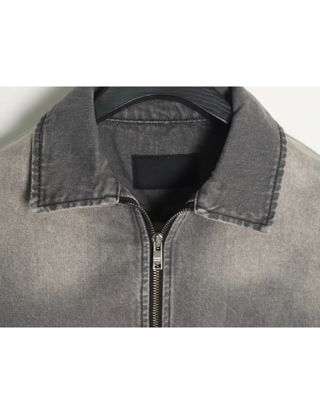 Prada Denim ZipUp Jacket,Cheap Replica Reps Prada