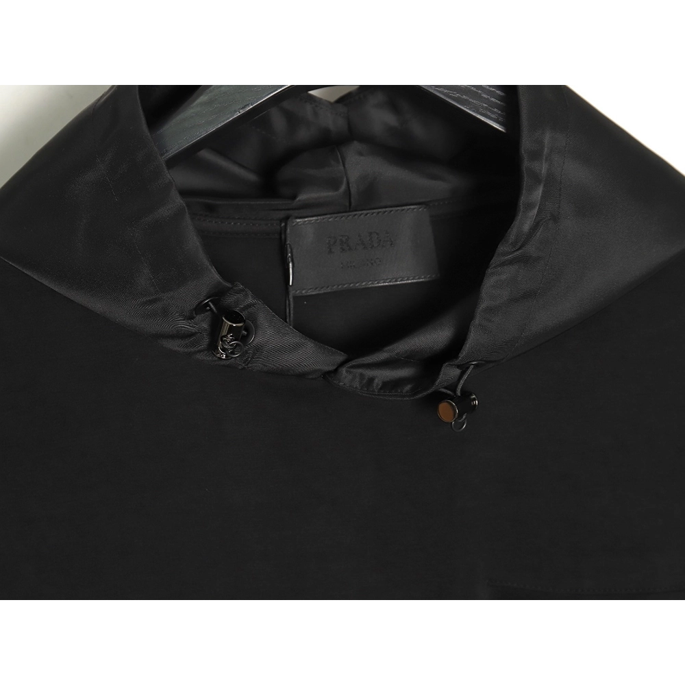Prada nylon panelled hoodie,Cheap Replica Reps Prada