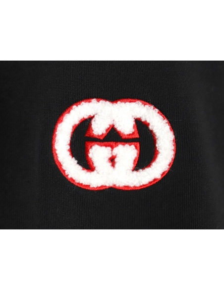 Gucci towel embroidered double G patchwork jacket TSK2,Cheap Replica Reps Gucci