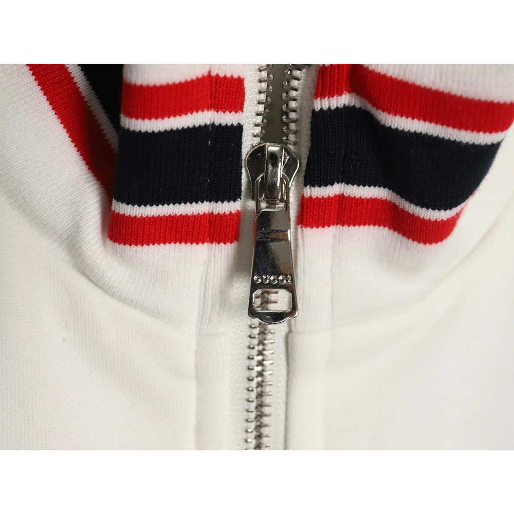 Gucci towel embroidered double G patchwork jacket,Cheap Replica Reps Gucci
