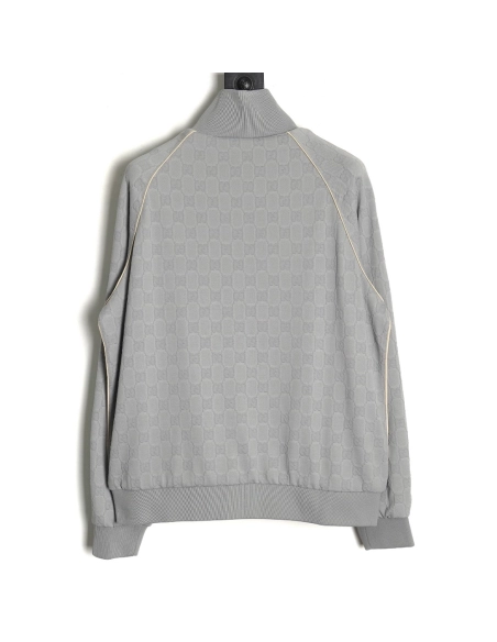 Gucci all over printed obscure jacquard jacket,Cheap Replica Reps Gucci