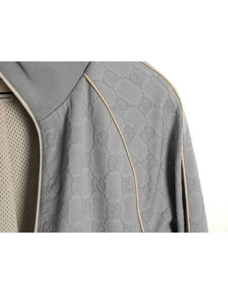 Gucci all over printed obscure jacquard jacket,Cheap Replica Reps Gucci