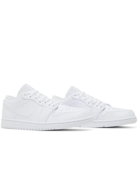 AIR JORDAN 1 LOW TRIPLE WHITE 553558 136,AIR JORDAN 1 LOW,Air Jordan