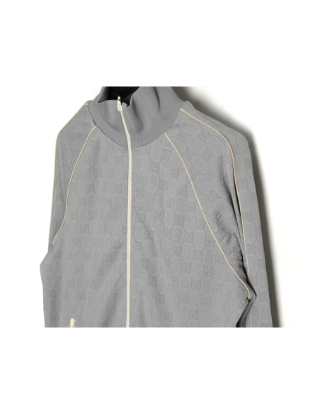 Gucci all over printed obscure jacquard jacket,Cheap Replica Reps Gucci