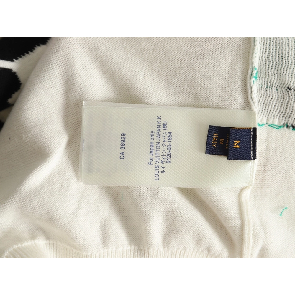 Louis Vuitton portrait jacquard knit sweater,Cheap Replica Reps Louis Vuitton
