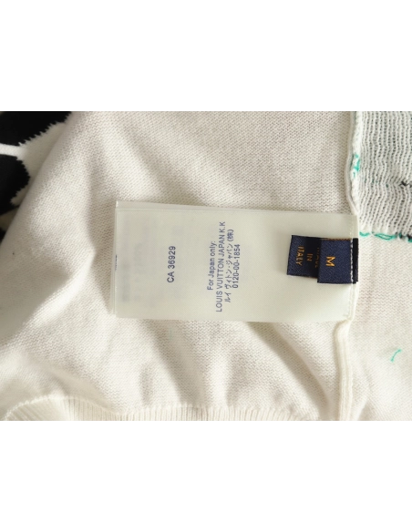 Louis Vuitton portrait jacquard knit sweater,Cheap Replica Reps Louis Vuitton